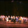 Cast taking a curtain call from the Broadway musical "La Cage Aux Folles." (New York)