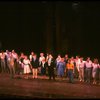 Cast taking a curtain call from the Broadway musical "La Cage Aux Folles." (New York)