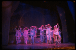 Dancers in drag in a scene from the Broadway musical "La Cage Aux Folles." (New York)