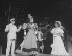 Donald O'Connor (L) in a scene from the Broadway revival of the musical "Showboat" (New York)