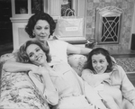 (L-R) Madeleine Kahn, Jane Alexander and Frances McDormand in a scene from the Broadway production of the play "The Sisters Rosensweig" (New York)