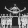 Gregg Burge (C) in a scene from the Broadway production of the musical "Sophisticated Ladies" (New York)