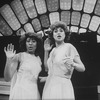 (L-R) Priscilla Baskerville and Phyllis Hyman in a scene from the Broadway production of the musical "Sophisticated Ladies" (New York)