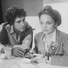 John Shea and Pamela Reed in a scene from the NY Shakespeare Festival production of the play "Sorrows Of Stephen"