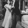 Richard Mulligan and Suzanne Pleshette in a scene from the Broadway production of the play "Special Occasions"