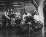 Danitra Vance (R) in a scene from the NY Shakespeare Festival production of the play "Spunk"