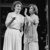 (R-L) Mary Tyler Moore and Lynn Redgrave in a scene from the Broadway production of the play "Sweet Sue".