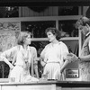 (R-L) Mary Tyler Moore, Lynn Redgrave and Barry Tubb in a scene from the Broadway production of the play "Sweet Sue".