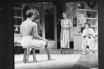 (R-L) Lynn Redgrave, Mary Tyler Moore and Barry Tubb in a scene from the Broadway production of the play "Sweet Sue".