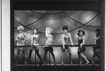 Bebe Neuwirth (3L) in a scene from the Broadway revival of the musical "Sweet Charity"