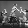 Donna McKechnie (C) in a scene from the Broadway revival of the musical "Sweet Charity"