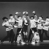 Donna McKechnie (C) in a scene from the Broadway revival of the musical "Sweet Charity"