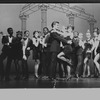 Donna McKechnie (C) in a scene from the Broadway revival of the musical "Sweet Charity"