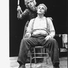 Beth Fowler and Bob Gunton in a scene from the Circle In The Square production of the musical "Sweeney Todd".
