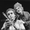 Beth Fowler and Bob Gunton in a scene from the Circle In The Square production of the musical "Sweeney Todd".