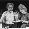 Beth Fowler and Bob Gunton in a scene from the Circle In The Square production of the musical "Sweeney Todd".