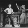 Beth Fowler and Bob Gunton in a scene from the Circle In The Square production of the musical "Sweeney Todd".