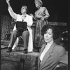 Director Susan Schulman with actors Beth Fowler and Bob Gunton from the Circle In The Square production of the musical "Sweeney Todd".