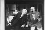 (L-R) Sam Levene and Jack Albertson in a scene from the Broadway production of the play "The Sunshine Boys"