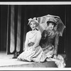 (L-R) Mary D'Arcy and Melanie Vaughan in a scene from the Broadway production of the musical "Sunday In The Park With George".