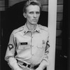 Peter Weller in a scene from the Broadway production of the play "Streamers".