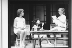 Judith Ivey (R) in a scene from the Broadway production of the play "Steaming".