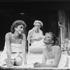 Judith Ivey (R) in a scene from the Broadway production of the play "Steaming".