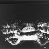 Set design by John Napier for the Broadway production of the musical "Starlight Express". (New York)