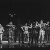 Robert Torti (2L) in a scene from the Broadway production of the musical "Starlight Express". (New York)