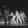 Greg Mowry (L), Jane Krakowski (C) and Andrea McArdle (R) in a scene from the Broadway production of the musical "Starlight Express". (New York)