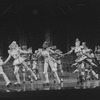 Jane Krakowski (3L) and Andrea McArdle (3R) in a scene from the Broadway production of the musical "Starlight Express". (New York)