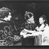 (R-L) Dianne Wiest, Morris Carnovsky and D. Jay Higgins in a scene from the American Shakespeare Theatre production of the play "The Tempest"