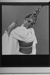 Eartha Kitt in a scene from the Broadway production of the musical "Timbuktu"