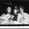 (L-R) Freda Foh Shen, Kathryn Grody and Lise Hilboldt in a scene from the NY Shakespeare Festival production of the play "Top Girls".