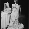 (L-R) Valerie Mahaffey and Freda Foh Shen in a scene from the NY Shakespeare Festival production of the play "Top Girls".