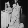 (L-R) Valerie Mahaffey and Freda Foh Shen in a scene from the NY Shakespeare Festival production of the play "Top Girls".