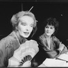 (L-R) Lindsay Duncan and Gwen Taylor in a scene from the NY Shakespeare Festival production of the play "Top Girls".