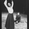 A scene from the Broadway production of Peter Brook's adaptation of the opera "La Tragedie De Carmen".