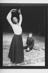 A scene from the Broadway production of Peter Brook's adaptation of the opera "La Tragedie De Carmen".