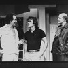 (L-R) Louis Zorich, Tommy Lee Jones and Peter Boyle in a scene from the NY Shakespeare Festival production of the play "True West".