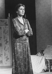 Kate Nelligan as Virginia Woolf in a scene from the New York Shakespeare Festival production of the play "Virginia".
