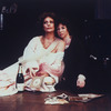Elizabeth Ashley as Isadora Duncan (L) in a scene from the Playwrights Horizons production of the play "When She Danced"