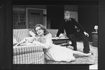 Mike Nichols and Swoosie Kurtz in a scene from the Long Wharf production of the play "Who's Afraid Of Virginia Woolf?"