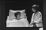 (L-R) Tom Conti and Jean Marsh in a scene from the Broadway production of the play "Whose Life Is It Anyway?"