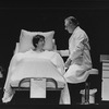 (L-R) Tom Conti and Philip Bosco in a scene from the Broadway production of the play "Whose Life Is It Anyway?"