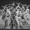 Keith Carradine as Will Rogers (C) in a scene from the Broadway production of the musical "The Will Rogers Follies"