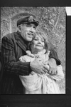 Anthony Quinn and Lila Kedrova in a scene from the Broadway revival of the musical "Zorba".