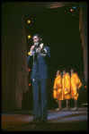 L-R) Cleavant Derricks, Sheryl Lee Ralph, Jennifer Holliday and Loretta Devine in a scene from the Broadway production of the musical "Dreamgirls." (New York)
