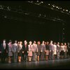Cast taking a curtain call at the end of the Broadway production of the musical "Dreamgirls." (New York)