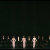 Cast taking a curtain call at the end of the Broadway production of the musical "Dreamgirls." (New York)